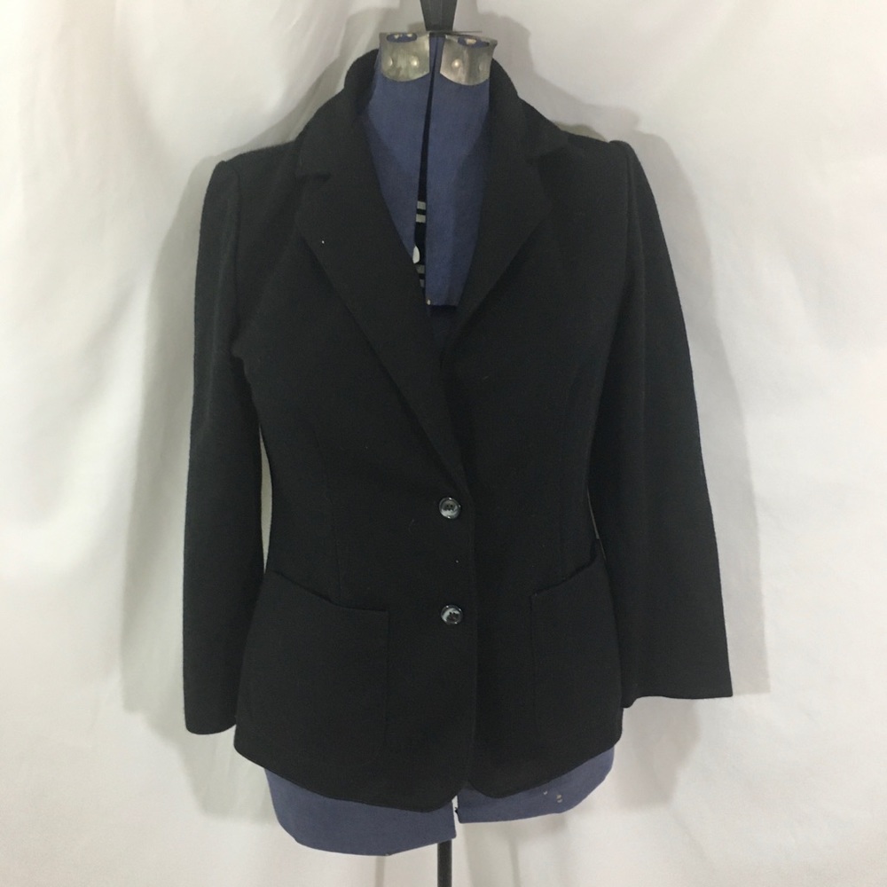 Vintage 70’s Queen Casuals Black Blazer Medium 12